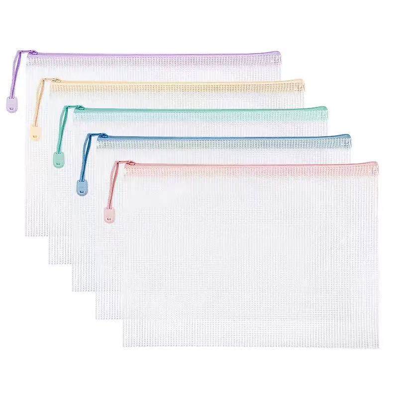 Document Organizer Folder - 6 szt. siatkowych torebek na dokumenty