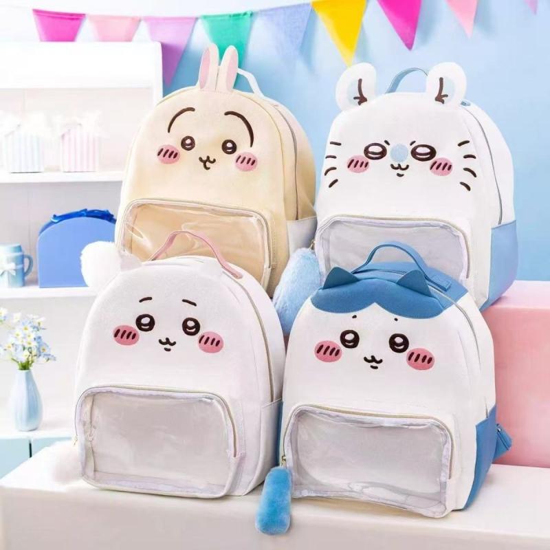 Travel Accessories For Japan Trip - Chiikawa Bestseller Plecak z motywem kreskówkowym