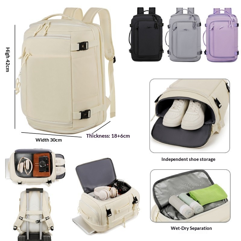 It Travel Accessories - Plecak Podróżny Duża Pojemność Wielofunkcyjna Torba