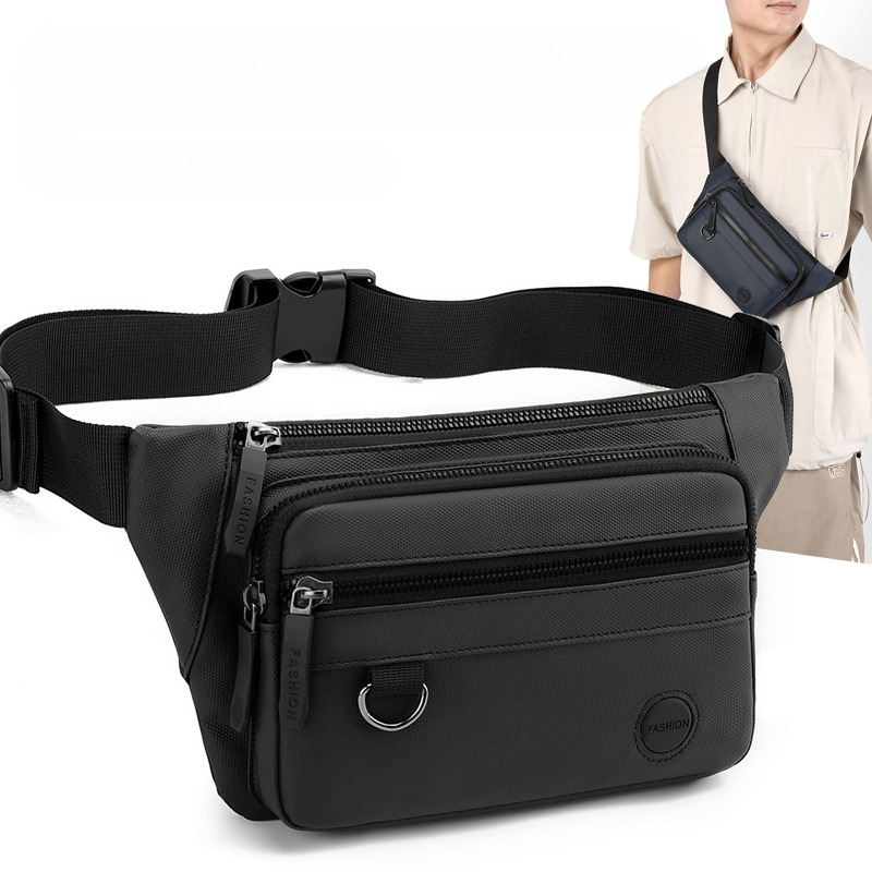 Travel Accessories Tech - Wodoodporna torba biodrowa unisex Męska saszetka