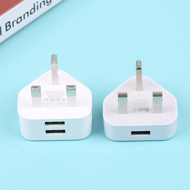 Travel Accessories Uk - Uniwersalna wtyczka brytyjska 3-pinowa ładowarka ścienna