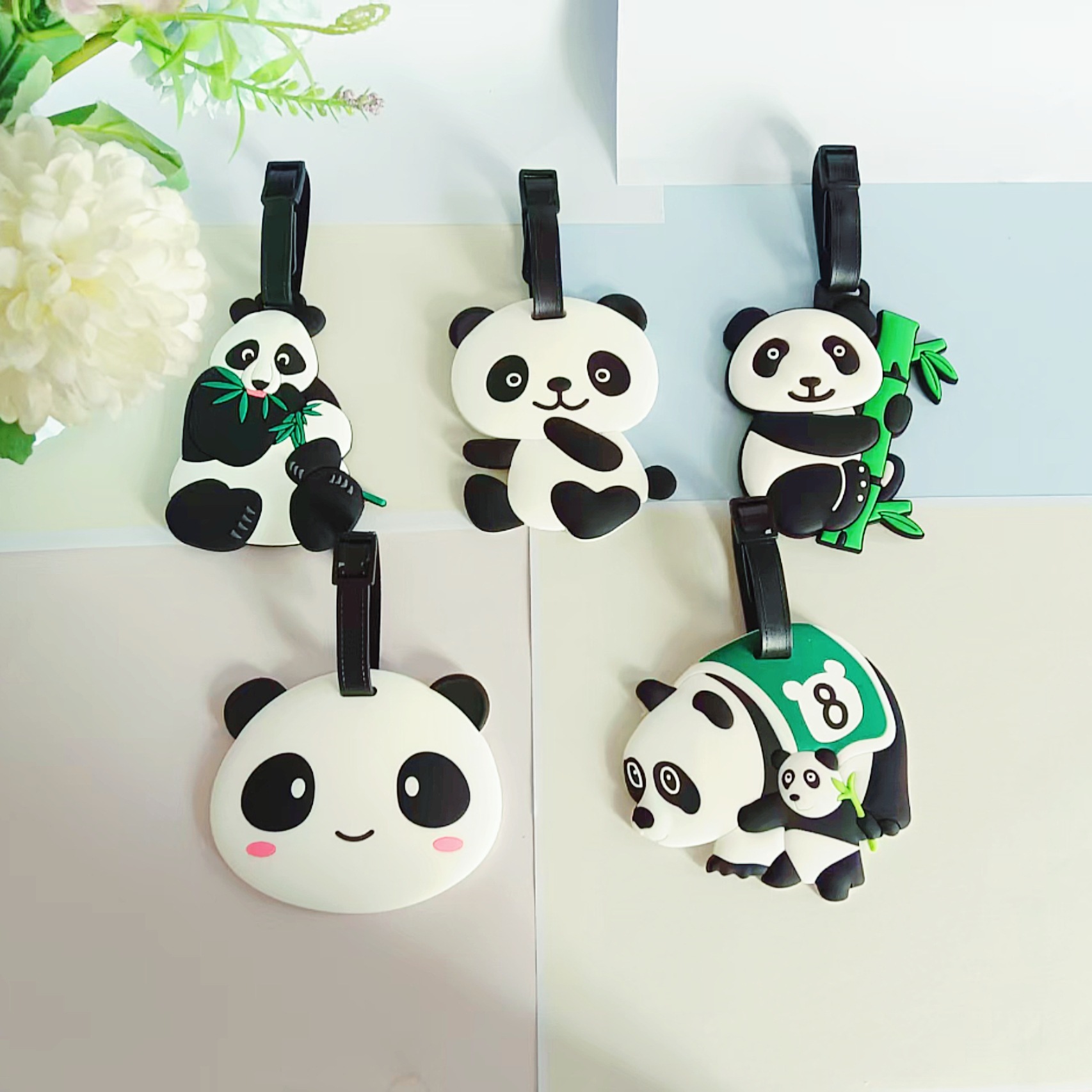 Travel Accessories Unique - Akcesoria podróżne, kreskówkowa zawieszka do bagażu