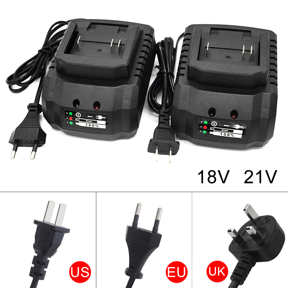 Travel Accessories Uk - Ładowarka do akumulatorów Li-ion 18V 21V