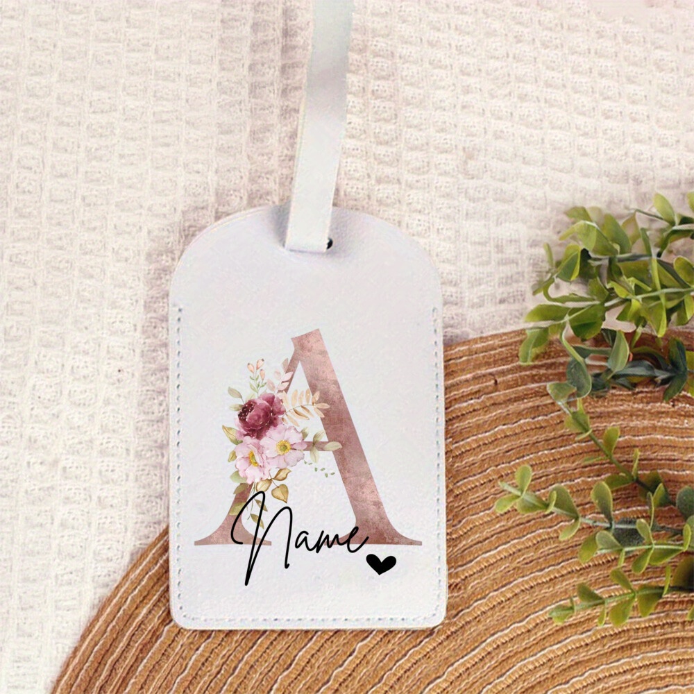 Travel Accessories Personalised - Personalizowana zawieszka do bagażu z PU,