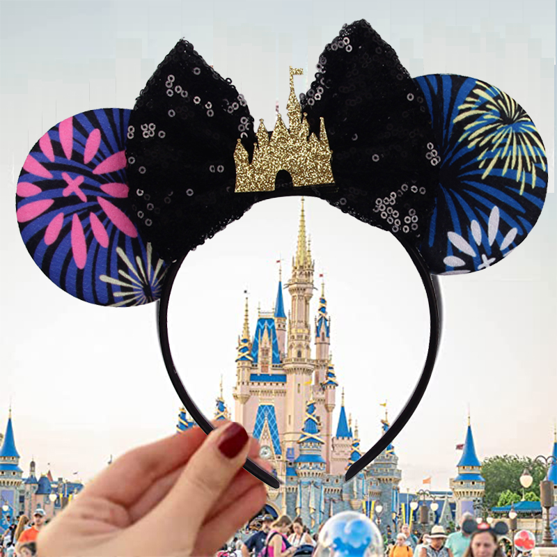 Travel Accessories Disney - Opaska do włosów Disney Castle Uszy