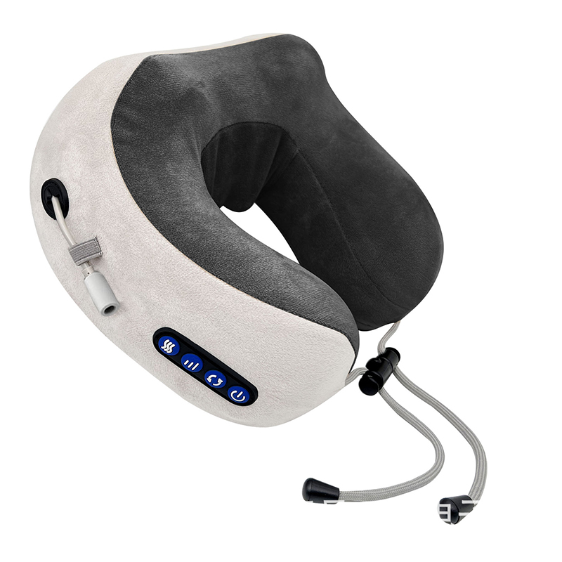 Neck Pillow Memory Foam - Masażer elektryczny szyi 2025, wibracyjny, 3D,