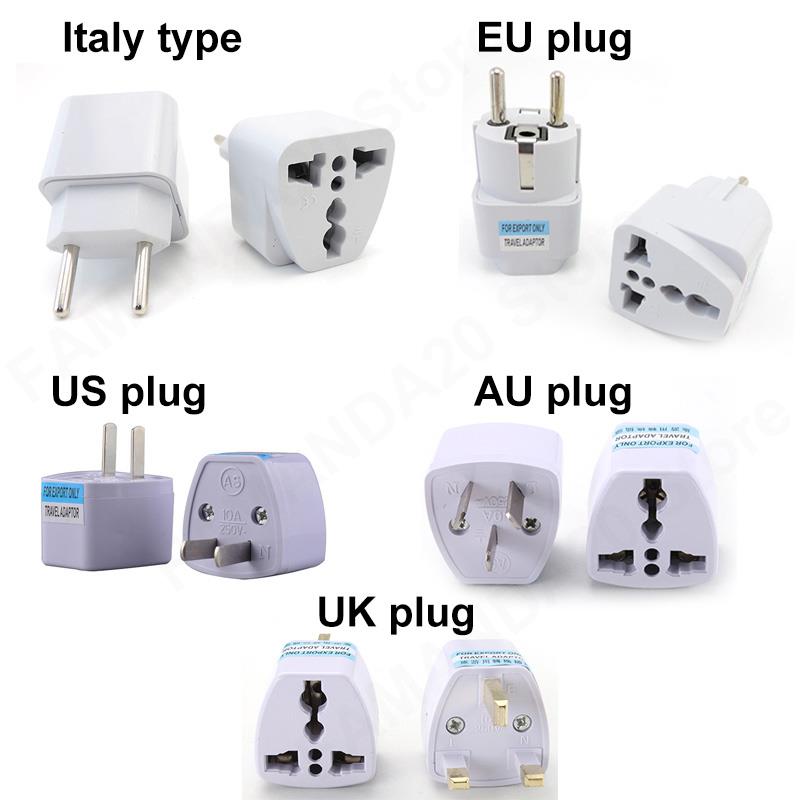 Travel Accessories Uk - Uniwersalny adapter wtyczki US/UK/AU/DE/Włochy, adapter z