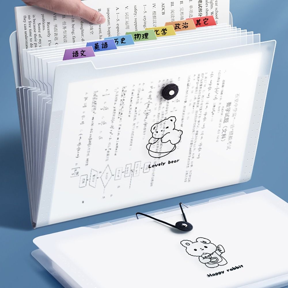 Cartoon Waterproof A4 File Fol – Document Organizer Folder recenzja i cena