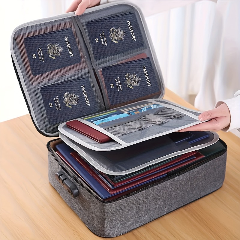 Teczka zamykana na klucz, 3-wa – Document Organizer Folder recenzja i cena