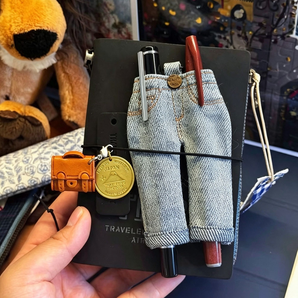 Mini etui na długopisy z tkani – Travel Journal Accessories recenzja i cena