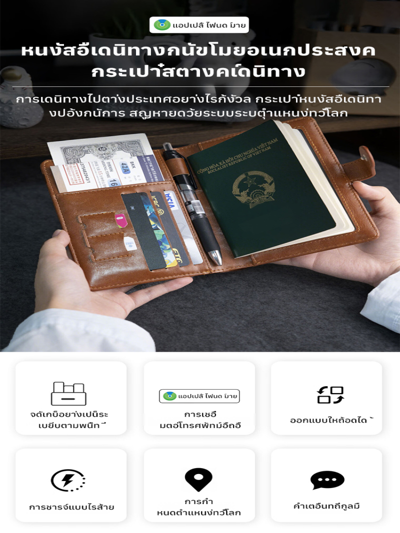 Wielofunkcyjny portfel podróżn – Travel Accessories Passport Holder recenzja i cena