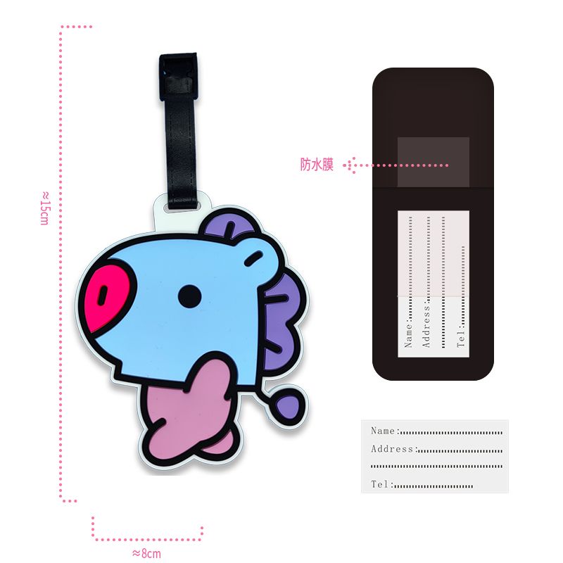 Uroczy breloczek BT21, kresków – Travel Accessories Unique recenzja i cena