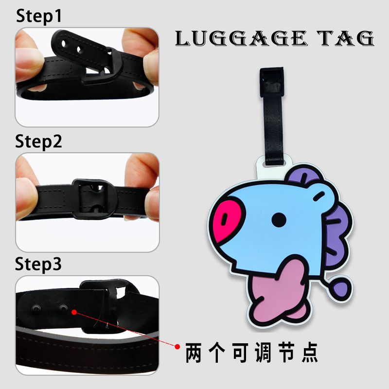 Uroczy breloczek BT21, kresków – Travel Accessories Unique recenzja i cena