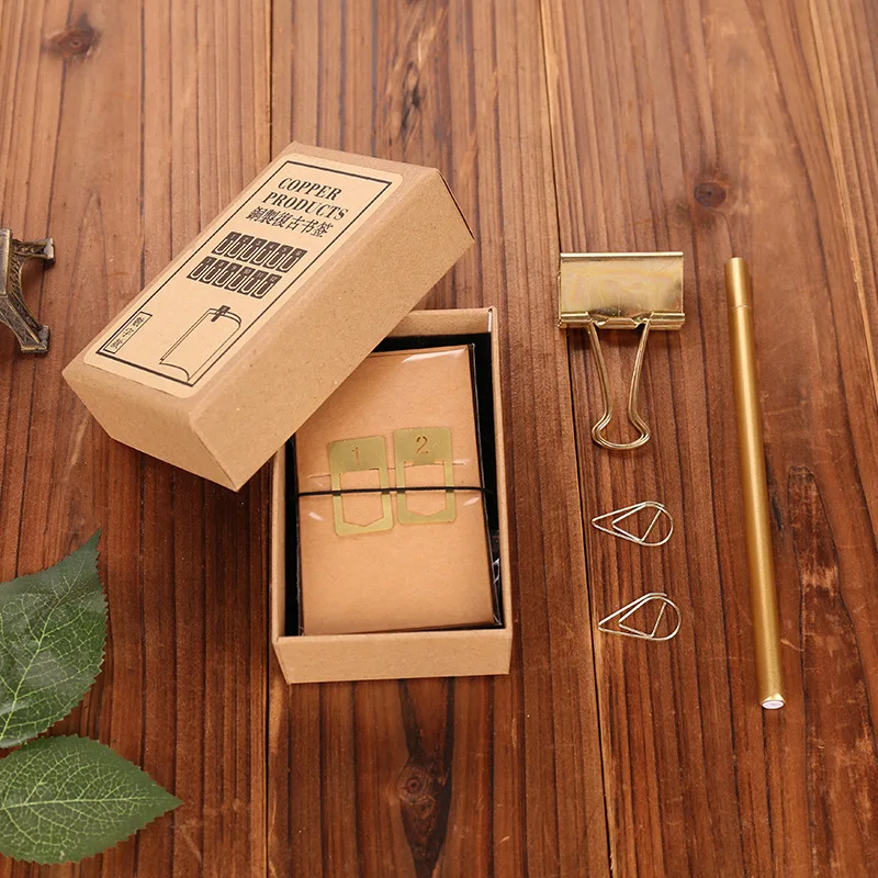 12 szt. Miedziane Zakładki do  – Travel Journal Accessories recenzja i cena