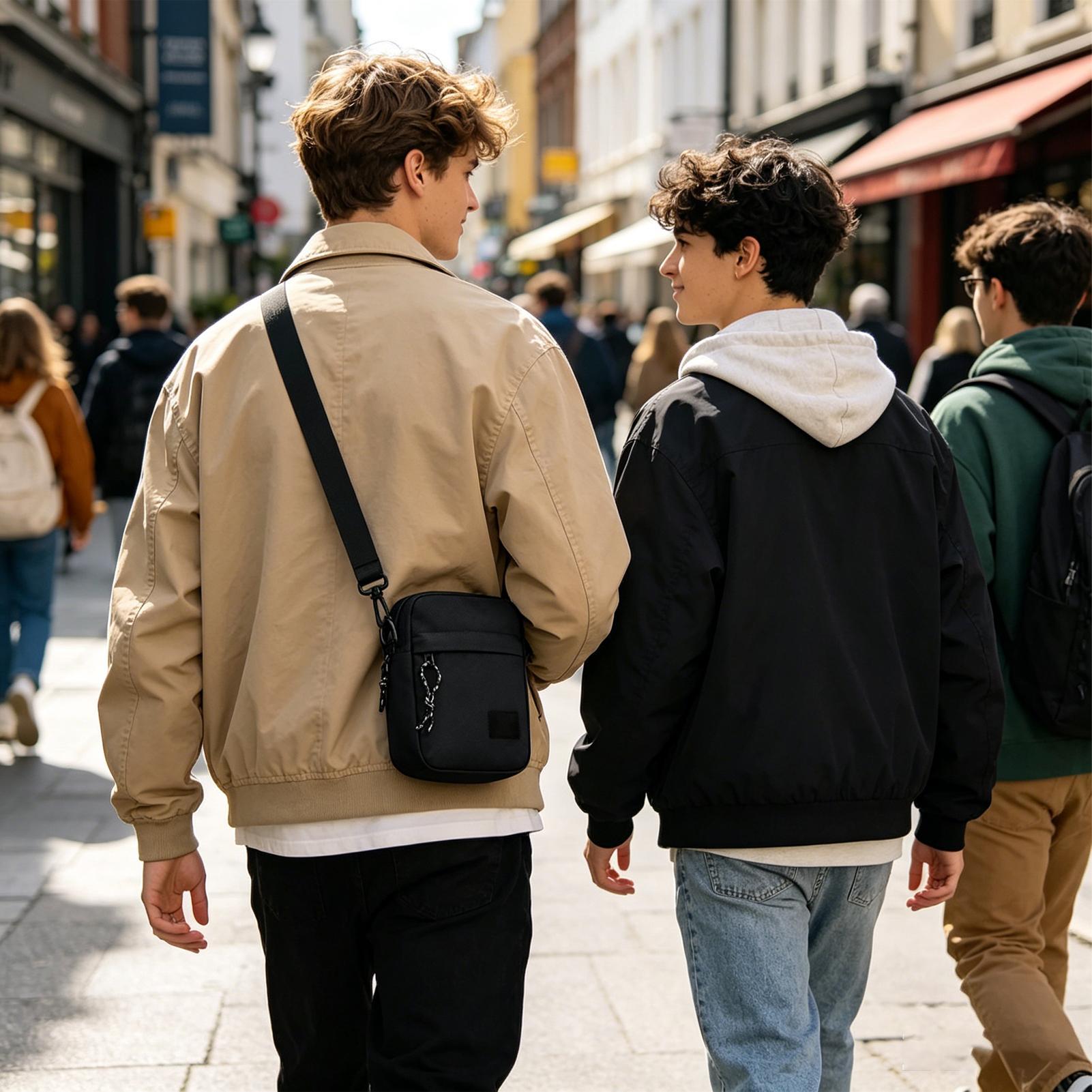 Męska kompaktowa torba na rami – Travel Accessories Tech recenzja i cena