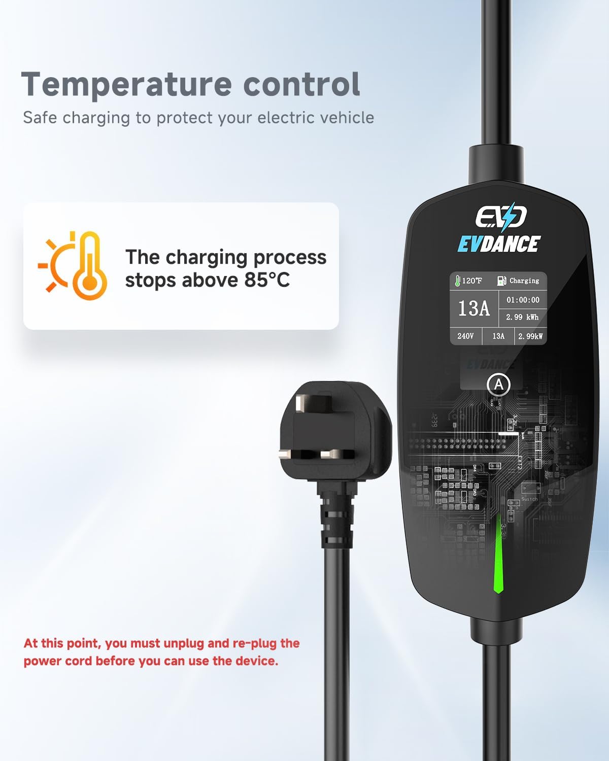 EVDANCE Przenośna ładowarka EV – Travel Accessories Uk recenzja i cena