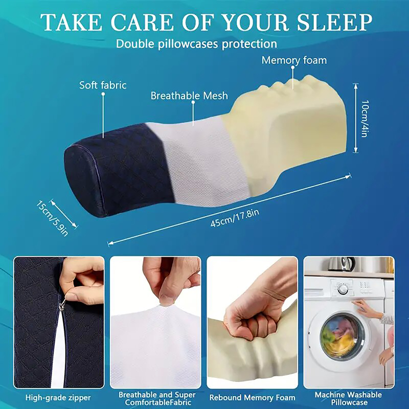 Poduszka ortopedyczna z pianki – Neck Pillow Memory Foam recenzja i cena