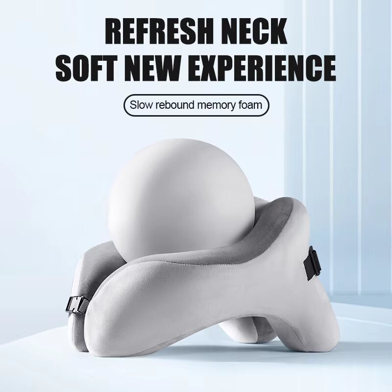 Poduszka podróżna z pianki mem – Neck Pillow Memory Foam recenzja i cena