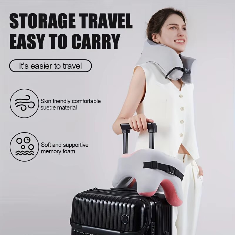 Poduszka podróżna z pianki mem – Neck Pillow Memory Foam recenzja i cena