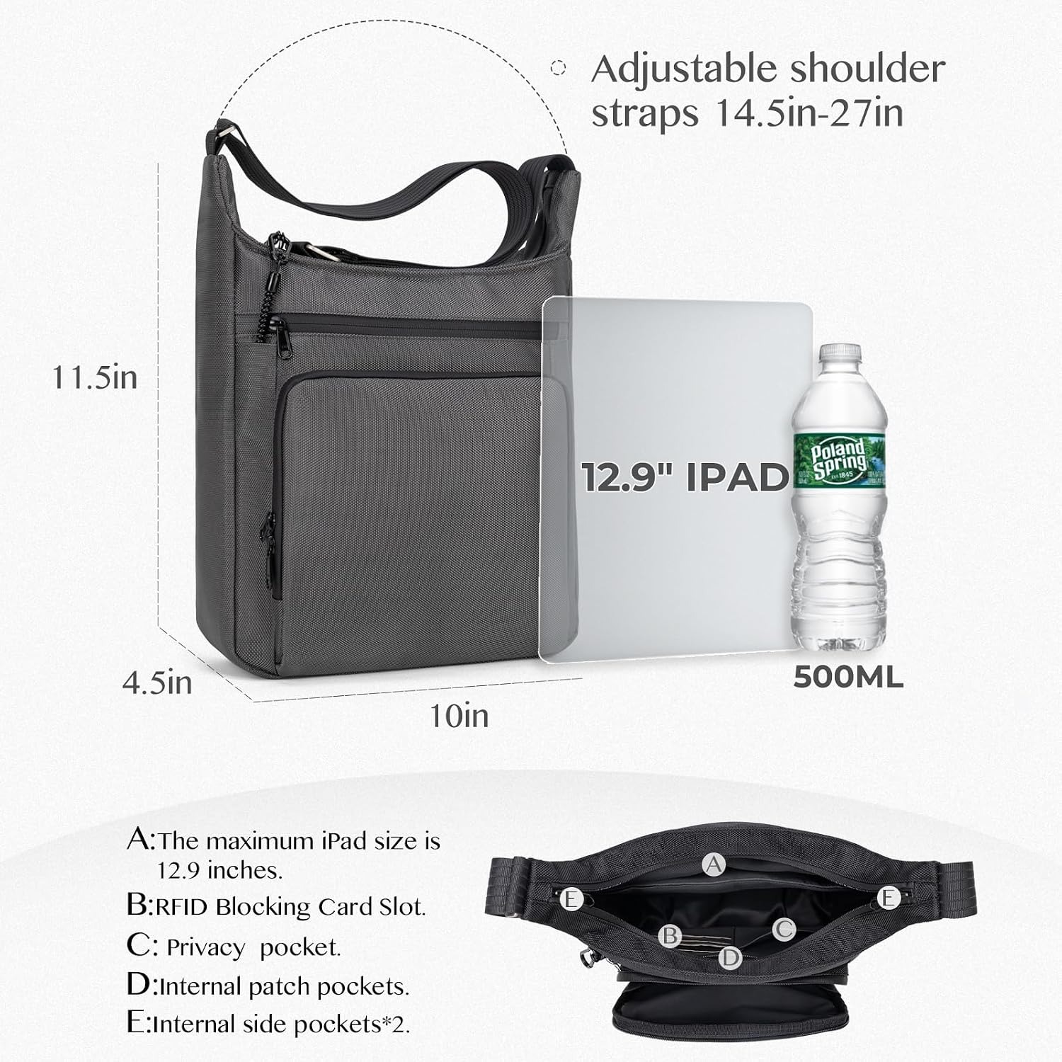 Plecak na ramię z zabezpieczen – Travel Accessories Tech recenzja i cena