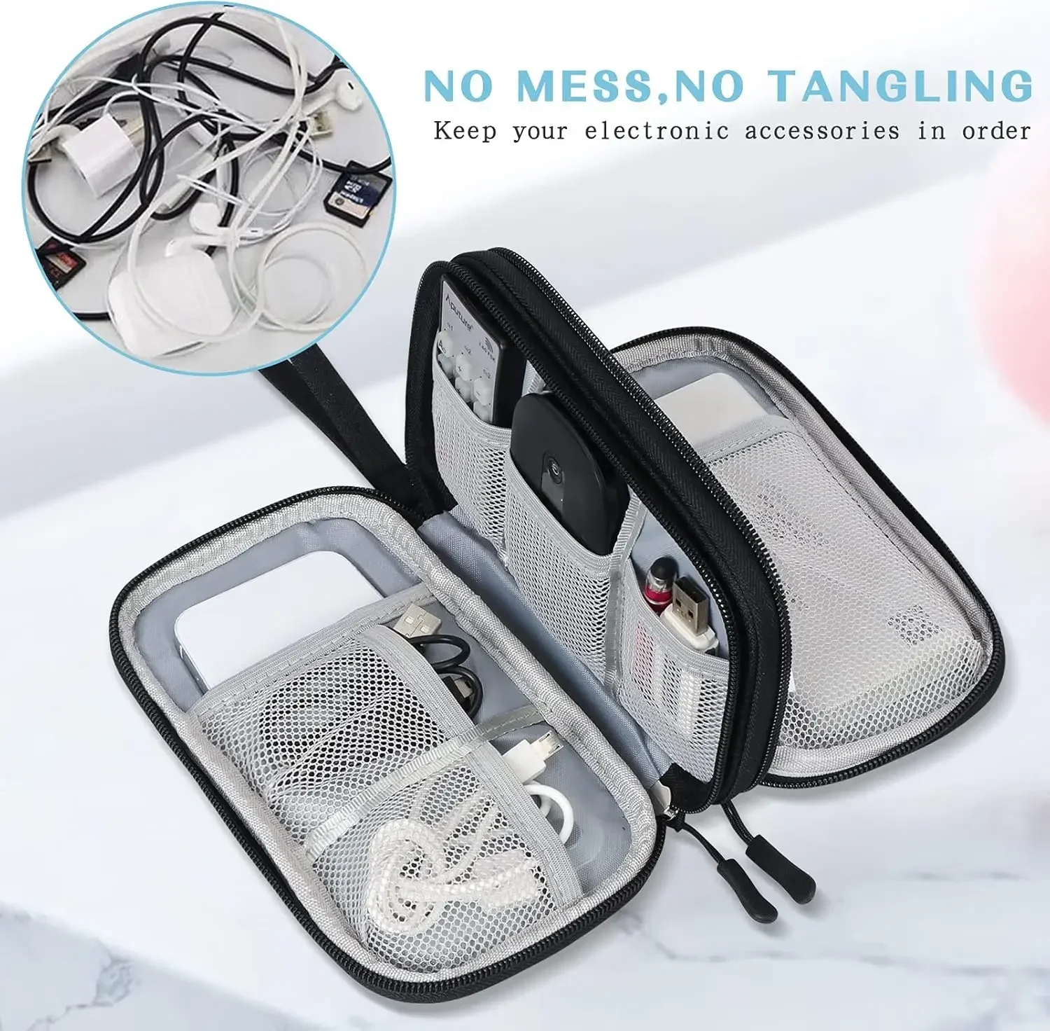 Torba podróżna na kable, przen – Travel Accessories Tech recenzja i cena