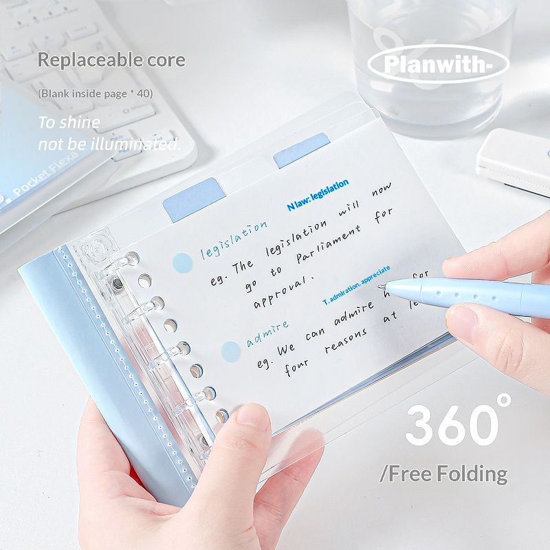 Planer Mini B7 z luźnymi kartk – Travel Journal Accessories recenzja i cena