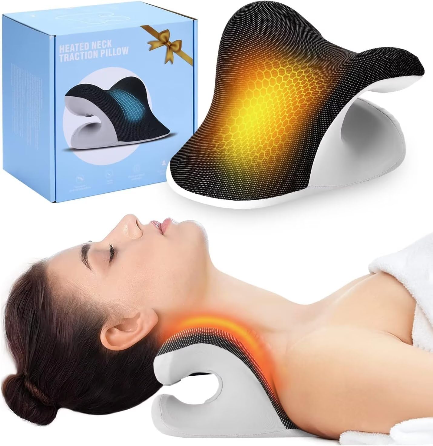 Podgrzewana poduszka do rozcią – Neck Pillow Memory Foam recenzja i cena