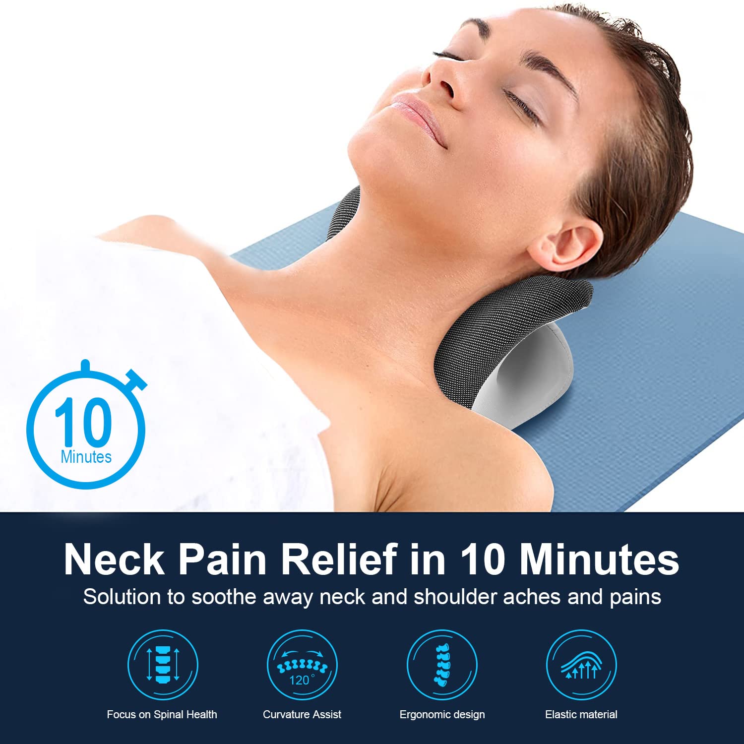Podgrzewana poduszka do rozcią – Neck Pillow Memory Foam recenzja i cena