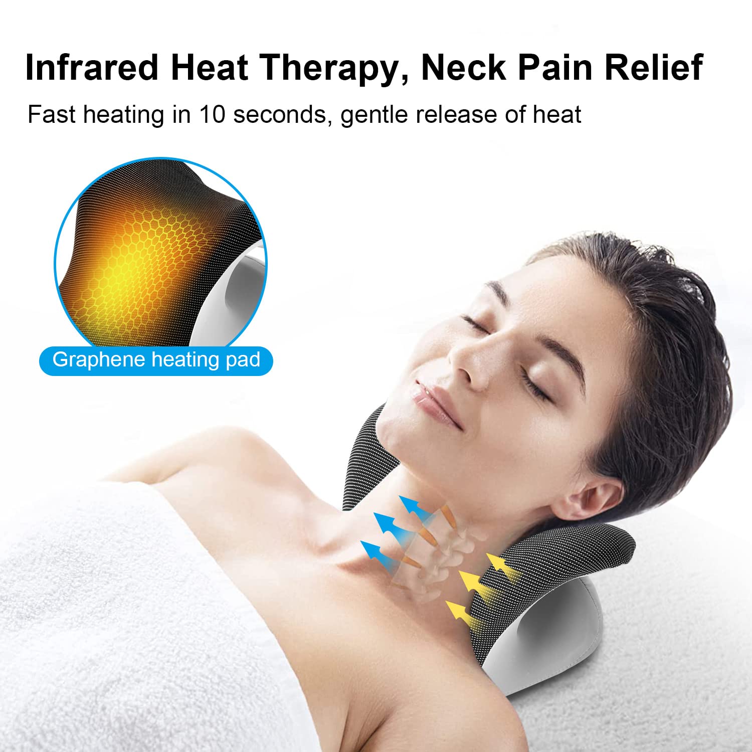 Podgrzewana poduszka do rozcią – Neck Pillow Memory Foam recenzja i cena