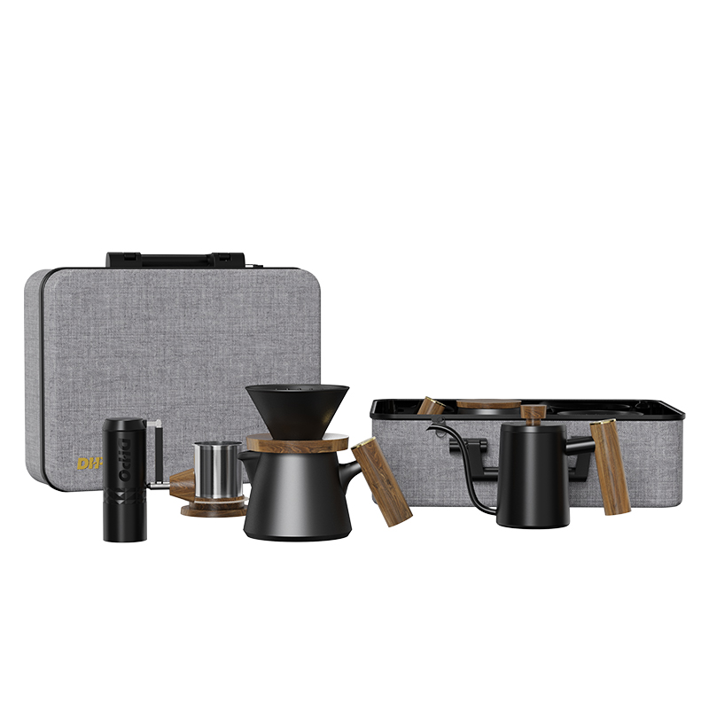 Luksusowy zestaw do kawy DHPO  – Portable Travel Kettle recenzja i cena