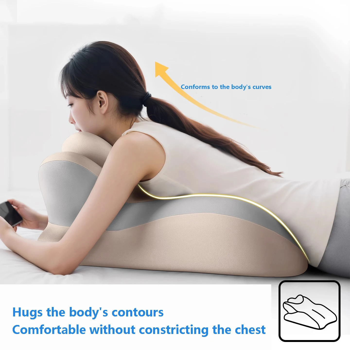 Duża poduszka z pianki memory, – Neck Pillow Memory Foam recenzja i cena